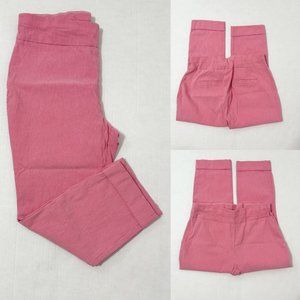 Andrew Marc NWT Sz S Dark Earth High Waist Pull On Cuff Legs Pants